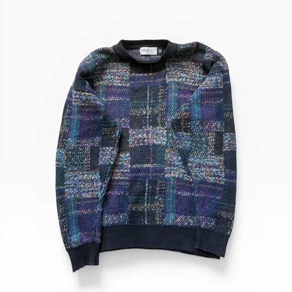 Vintage Bellagio Italy Knit Sweater 90s Coogi
Abstract Grandpa Multicolor Size M - Picture 2 of 7